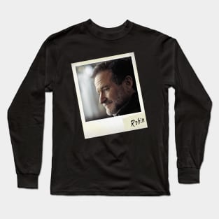 Robin Williams A Comic Chameleon Of The Silver Screen Long Sleeve T-Shirt